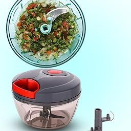 Garlic & Ginger Chopping 2 in 1 Manual Rope Chopper 650ml-image-99