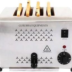 Commercial Bread Toaster – 1800W Stainless Steel 4-Slice Auto Pop-up Toaster with Timer | High-Temperature Bread Toaster for Home, Restaurant & Café Use-14