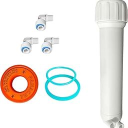 Lyle Easy To Find RO Membrane Housing with Elbow Fittings and Sealing Rings for Water Purifiers-image-63