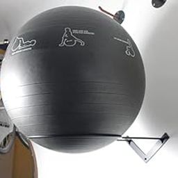 Physio Store Physiostore Wall Mount Metal Ring/Stand/Rack For Gym Ball - Swiss Ball-Yoga Ball (Only Stand) (Extra Large(85Cm-95Cm))-image-58