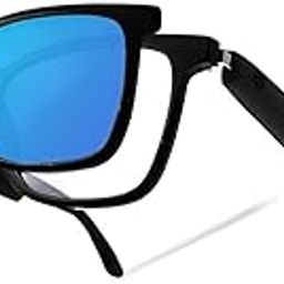 Bluetooth Sunglasses Wireless Smart Audio Glasses Built-in Mic & Speakers, Voice Assistant, UV Protection-image-7