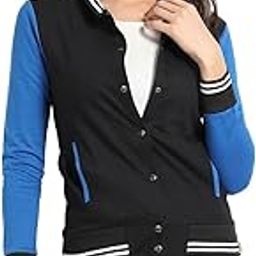 Women's Jacket With Ribbed Hem For Casual Wear | High Neck | Button Closure | Long Sleeve | Polyester Jacket Crafted With Comfort Fit For Everyday Wear-picture-50