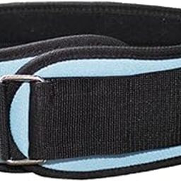 MERISHOPP Weight Lifting Belt Adults Fitness Waist Belt for Deadlifts Home Powerlifting L Blue-picture-19