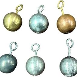 DT Science House Pendulum Bob,set of 6 different metals 18mm (Aluminum,Brass,Copper,Iron,Lead,Zinc)-3