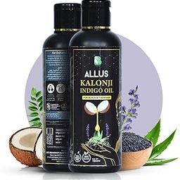 Allu's Hair Oil Kalonji Indigo Oil | For Men & Women & Children | For Long And Black Hair - 100Ml-image-54