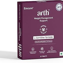 Weight Management | Weight Loss Supplement | L-Carnitine Tartrate 1500 mg | Metabolism Booster for Weight Loss | Fat Burner | Emcure Pharmaceuticals Ltd. | 30 Veg Weight Loss Tablets for Women-13
