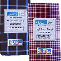 Premium Cotton Lungi Pack Of 2-image-47