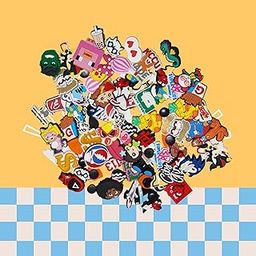 Style Cartoon Buckle 3D Rubber PVC Charm Clog Random Set 6,12,20,25,30,35-image-14