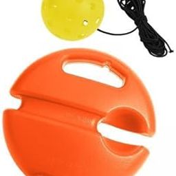 MERISHOPP 2xPickleball Trainer Portable Pickleball Training Base Partner Sparring Device Yellow Ball| Sports Training Aid | Athletic Training Gear-image-53
