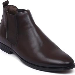 Zoom Leather High Ankle Formal Boot For Adult Men ZA-4369 | Super Comfortable With Cushioned Insole-image-27
