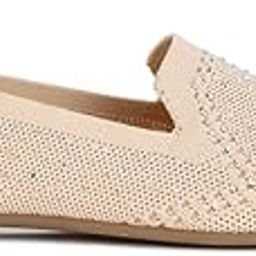 london rag Rhinestone Embellished Pull Tab Loafers-picture-26