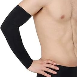 Oa Nylon Arm Sleeve For Men & Women (Free, Black)-image-44