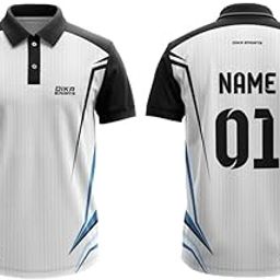 Dika Sports Custom Jersey for Kids Cricket t-Shirt Training Indian Cricket Team jerseyindian Jersey | 2 Year to 5XL-image-90