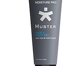 Muster Moisture Pro Hair Gel & Body Gel | 100 g | Nourishing & All-Day Hydration | Aloe Vera Gel | Moisturizer for dry hair & Body | Styling Gel for hair | Controls Oil | For both Hair & Body-19