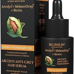 BLUSHLIN SCIENCE MEETS SKIN Anti Grey Hair Serum With Arcolys + Melanogray + Biotin|Limits Hair Greying|Toxin Free|Light-Weight,Non-Sticky&Odourless,Ammonia Free&Cruelty Free|For All Hair Types|10 Ml-39