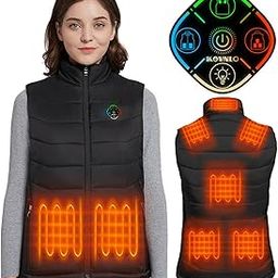 Heated Vest Women, (Battery Pack Not Included) Smart Controller With Lights-out, Electric Warming Heated Jackets-67