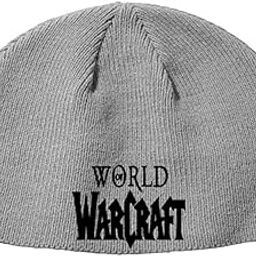 World of Warcraft Wow Video Game Fantasy Beanie Knitted Hat Cap Grey-image-48