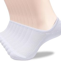 8 Pairs No Show Socks Womens and Mens Low Cut Ankle Short Non Slip Athletic Running Casual Invisible Liner Socks-image-35