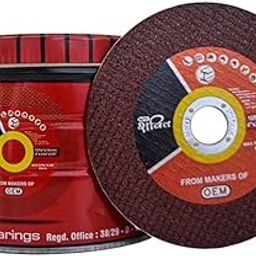 HPD Shakti Cutting Wheel 4 Inch / 100 MM Double Net Iron Cut-off Wheel (Pack of 50) - RED-16