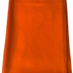 Solid Orange/Bhagwa/Kesari color cotton blend Shawl/Lohi (40W X 80L)-32