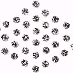 Sunaina New Love Collection Diamond Stone Bindis for Women & Girls [Pack Of 3] (Silver)-40