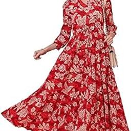 Women's Casual 3/4 Sleeve Crepe Fit and Flare Dress| Comfortable Relaxed Fit Summer Party Dress-image-37