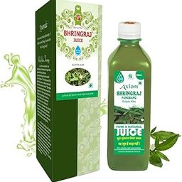 Axiom bhringraj Juice 500 ml | 100% Natural WHO-GLP,GMP,ISO Certified Product-image-5