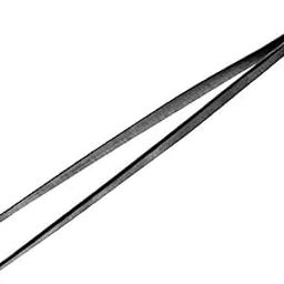 NJ Black Extra Long Tongs Aquarium Tweezers Set, Stainless Steel Straight Aquascaping Tweezer for Fish Tank Aquatic Plants, 12" (30 cm) Long-10