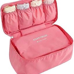 Multi-Functional Women Toiletry Inner Wear Storage Bag | Bra Underwear Pouch | Travel Organizer Bag for Women & Girls (Multi Color)-16