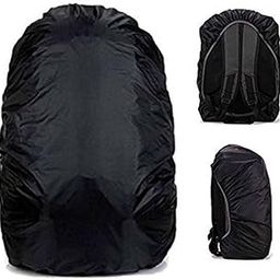 Rain Cover for Backpack with Pouch, Waterproof Dustproof Rain Cover Bag Elastic Adjustable for School, College,Office, Trekking Bags-16