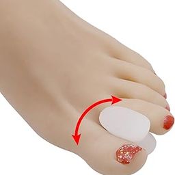 jeoga®Bunion Pads & Toe Orthotics Thumb Big Bone Orthotics Toe Separators Toe Straightener Bunion Corrector Bunion Relief Kit For Men&Women Free Size - 1 Pair-image-98