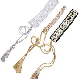 Traditional Perfect Combo of 3 | Western and Traditional Women Waist Belts for Sarees, Gowns, Frocks, Lehengas-image-94