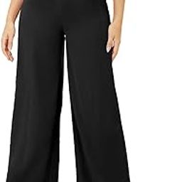 Women's Solid High Rise Relaxed Fit Trouser-image-66