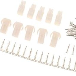 THE STYLE SUTRA® 10 Kits Car Male Female 4 Pole Pin 4.5mm Locking Connectors Plug & Socket-24
