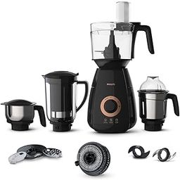 PHILIPS Mixer Grinder + Food Processor, 3-in-1 750 Watt (Mixer Grinder for home + Juicer + Food Processor) 4 Jar, (HL7707/01)-47