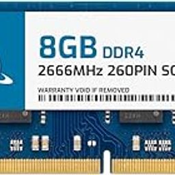 OWC 8.0GB 2666MHz DDR4 PC4-21300 SO-DIMM 260 Pin Memory Upgrade, (OWC2666DDR4S08G), for 2018 Mac Mini (macmini18,1), 2019 27 inch iMac (iMac19,1) and PC laptops-27
