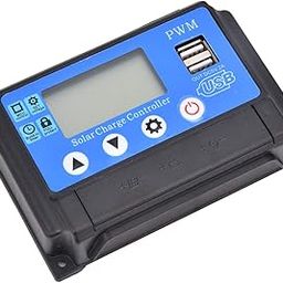 Ubersweet® PWM Charge Controller, Solar Panel Charge Controller YCX-002 10-60A Industrial Grade Master Chip for Industry(YCX-002-50A)-7