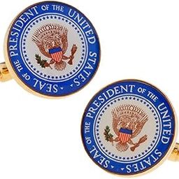 Seal America American Great Eagle Pair of Cufflinks in a Presentation Gift Box & Polishing Cloth-picture-21