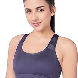 Full Coverage High Support Racer Back Lightly Padded Sports Bra, Size M to XXL-image-55