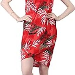 Women Swimwear And Beachwear Wrap up sarong - Red Printed Coverup-picture-27