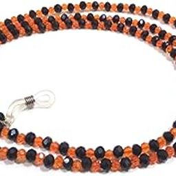Neck Chain Cord For Eyeglass Sunglasses Frame Spectacle Frame Black Orange Multi Colour-image-2