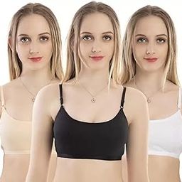 Women's Cotton Non-Padded Non-Wired Sports Bra Combo (Pack of 3)-picture-13