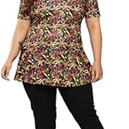 Womens Sports Wear Yellow-Black Colour Floral Print Nylon Plus Size Swim Suit-(XS-4XL)-(SW-W-P-SHM-C-1112-YELLOW-38)-picture-12