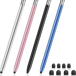 Digiroot Stylus For Touch Screens, 4-Pack Stylus Pens High Sensitivity&Precision Capacitive Stylus For Iphone/Ipad Pro/Tablets/Samsung/Galaxy/Pc ,Blue-23