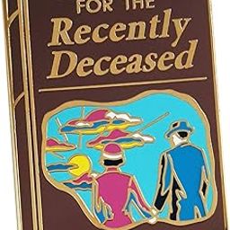 Handbook for the Recently Deceased' Enamel Lapel Pin-image-81