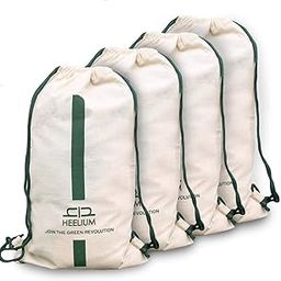 Cotton Cloth Bag, Eco-Friendly Washable & Lightweight Shoulder Drawstring Backpack for Men and Women, Size: 45 x 28 cm, Off-white-picture-44