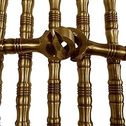 Hanging Extension Rod for Swing Hammock Patio Punching Bag Antique Brass Finish Pure SS 25MM Rod with Weight Capacity of 500KG. (Extension Rod for Swing JHULA, 14, Piece).-image-9