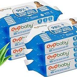 OYO BABY Wipes for new born baby with Lid | 72 Wipes x Pack of 6-432 Wipes for kid | Extra Thick & Moist Wet Vipes for Babies | Prevents Skin Redness & Rashes | Enriched with Aloe Vera, Vitamin E-image-91