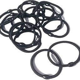 Black Hair Rubber band for Women and Girls 12 pcs (moti Rubber Bands)-image-18