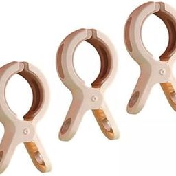 UJEAVETTE 5x3 Pieces Beach Towel Clips Windproof Vacation for Lounge Chairs Beach Chair Pink-picture-12